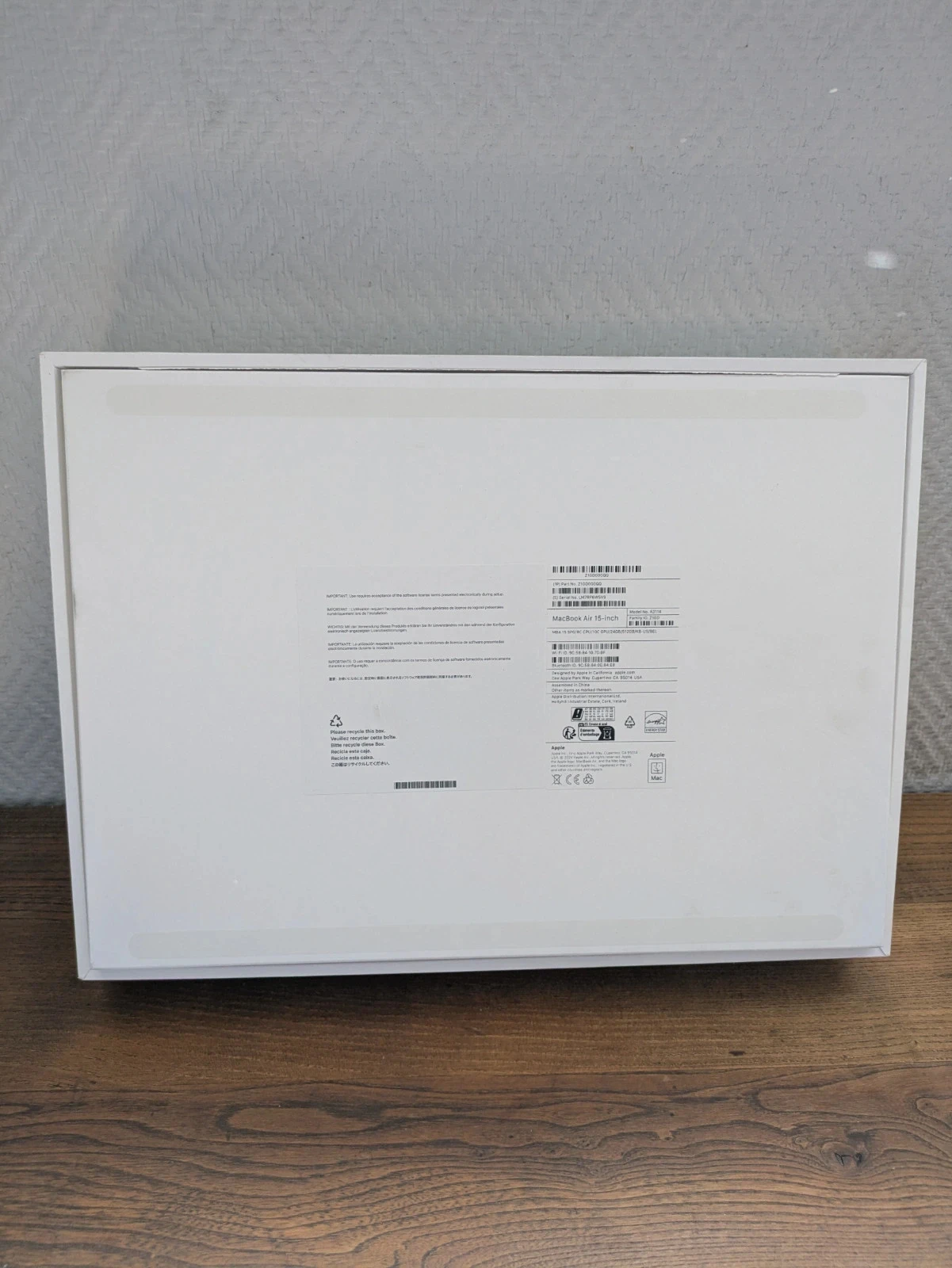Caja Mac Book Air 15 – photo 2